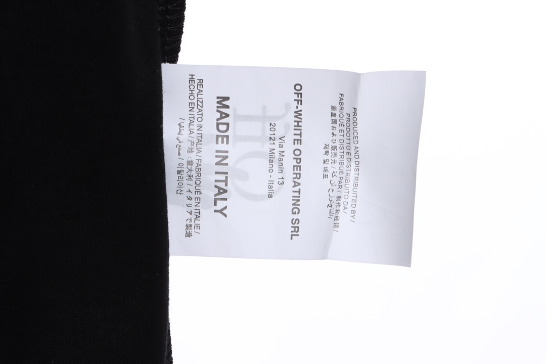 OW logo red graffiti arrow skull short sleeves