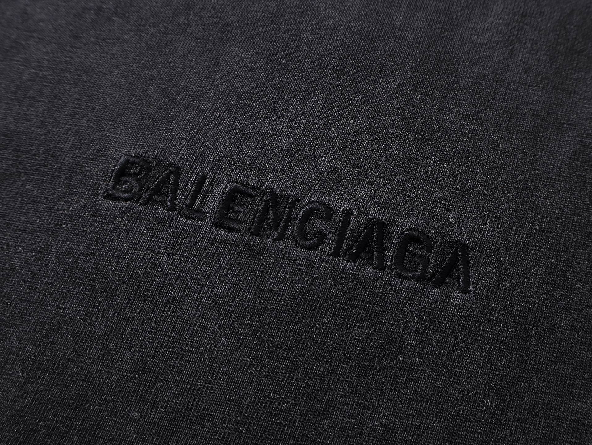 Balanciag@ Washed Distressed Short-Sleeve T-Shirt FW25