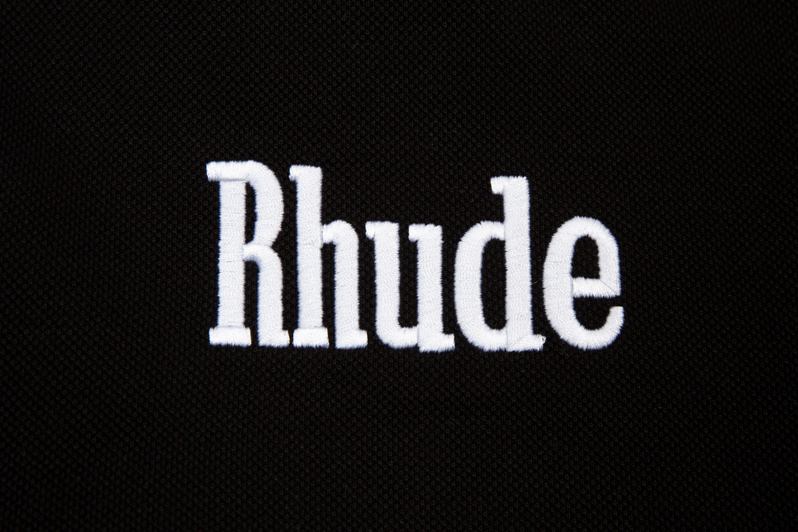 Rhud3 2023ss men's and women's classic pearl letter floral shorts