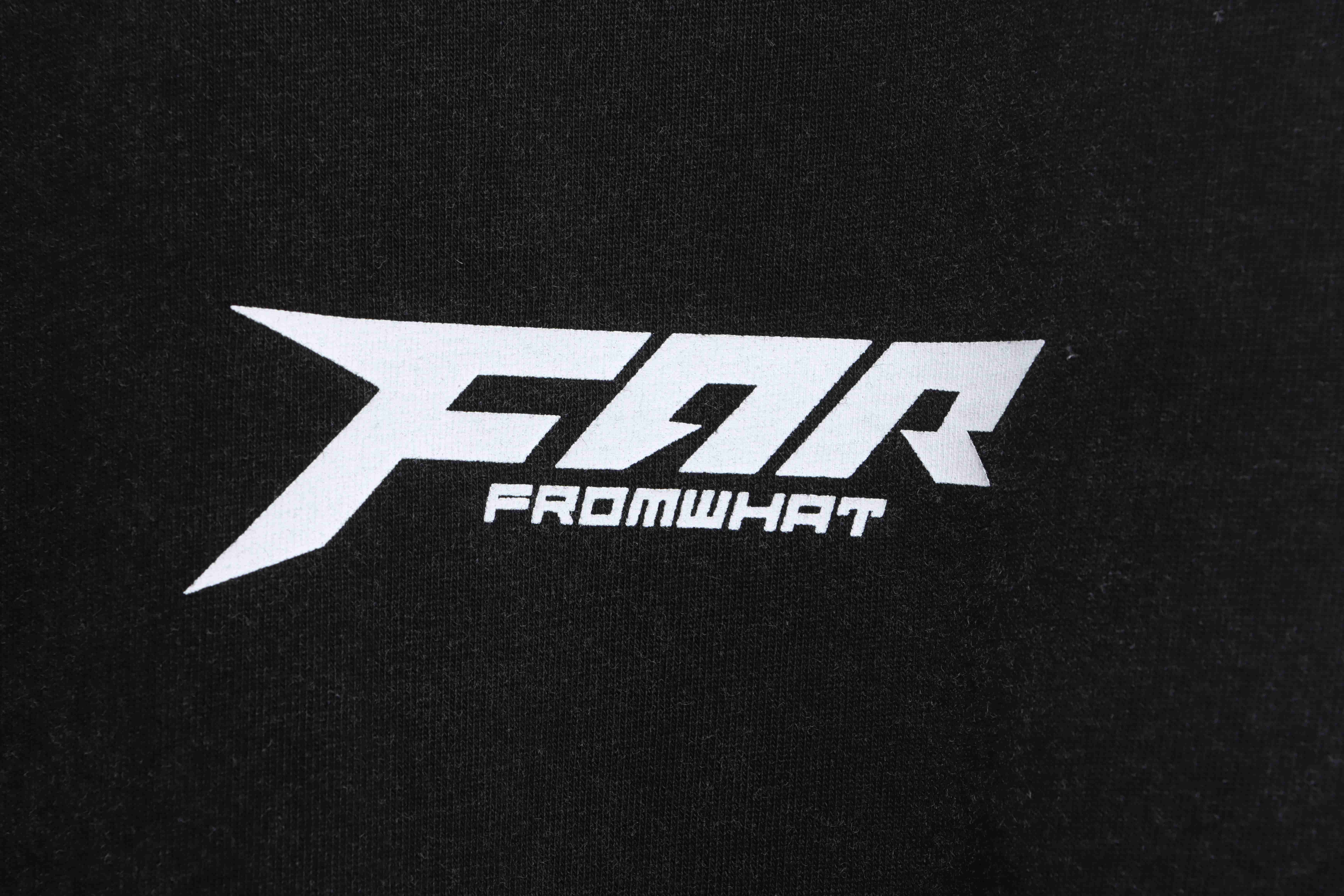 FAR.ARCHIVE Washed Letter Print Short Sleeve T-Shirt