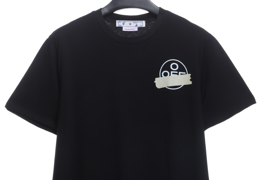 OW tape arrowhead printing short sleeves