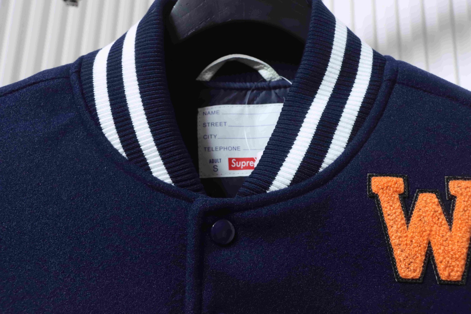 Supreme Week3 Praises Varsity Jacket