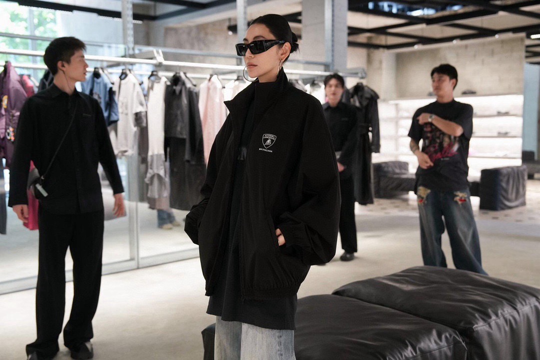 Balanciag@ Lamborghini Zipper Jacket