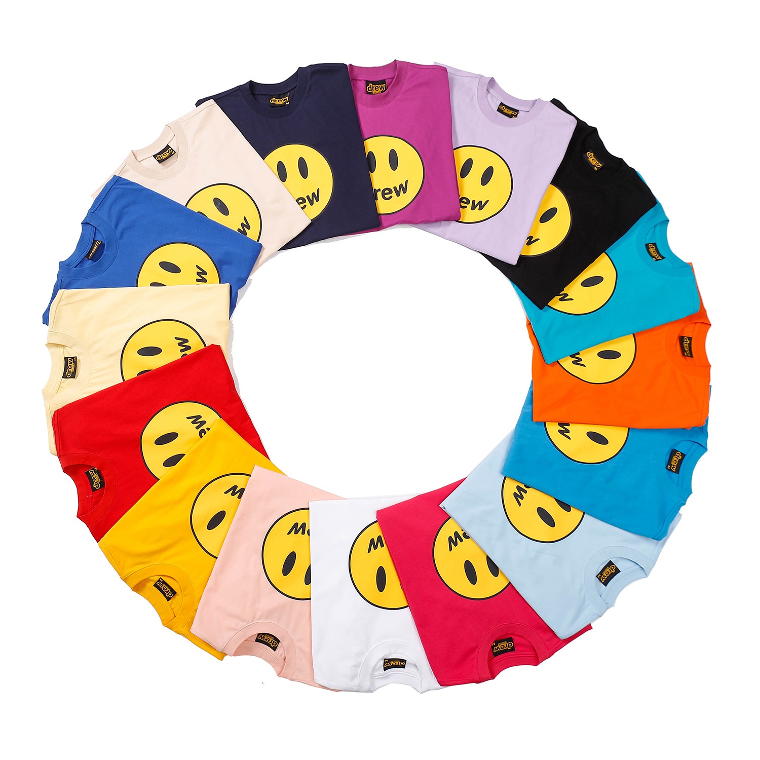 Drew smiley face short-sleeved tee classic
