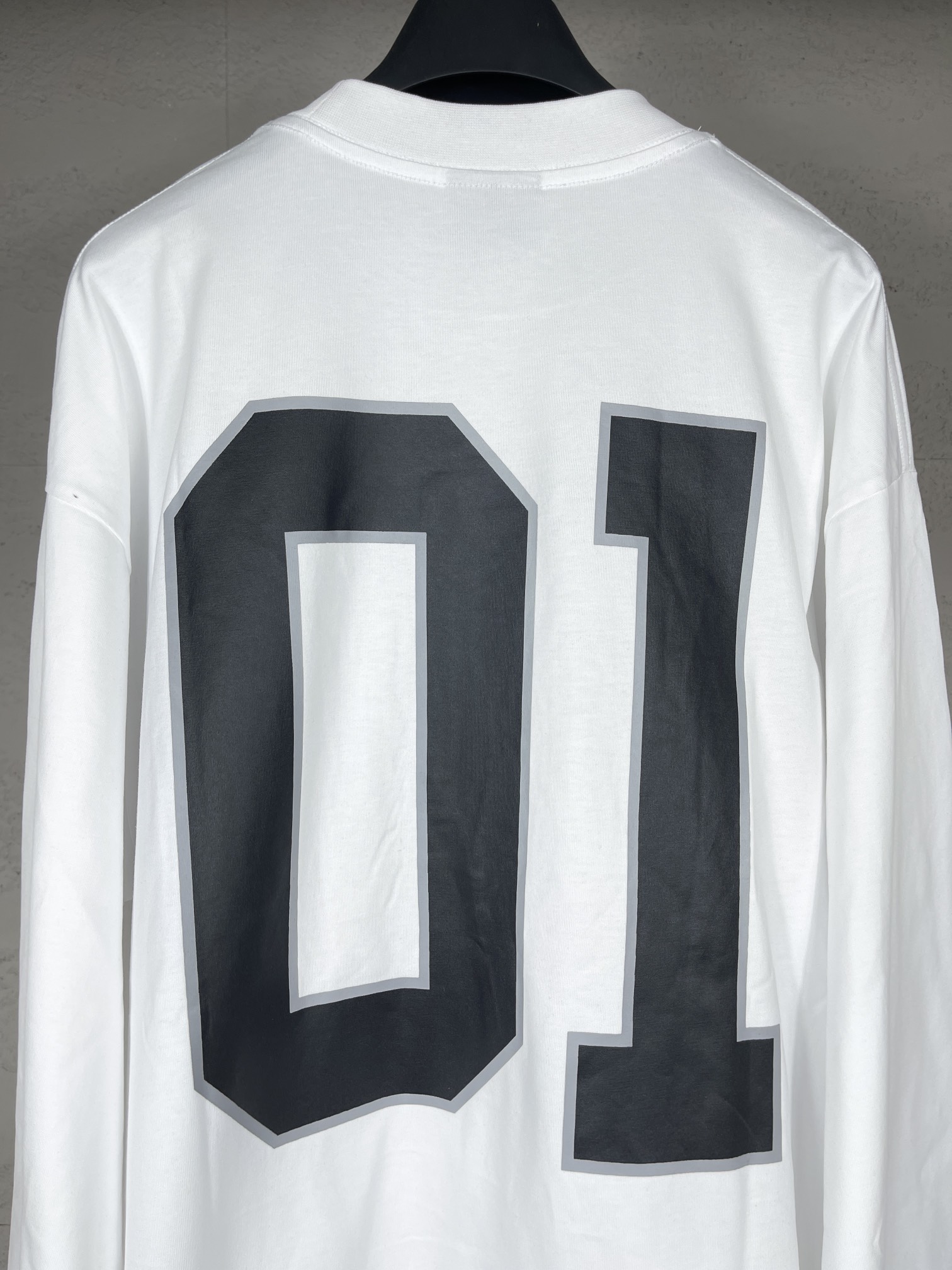 Balanciag@ Jersey Long Sleeves Tee 2025