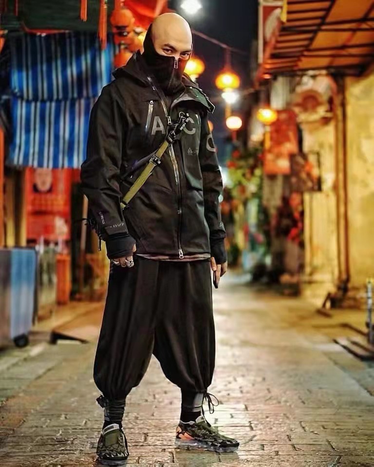 NK classic high-end ACG series all-weather pressed rubber functional two-in-one functional rash jacket