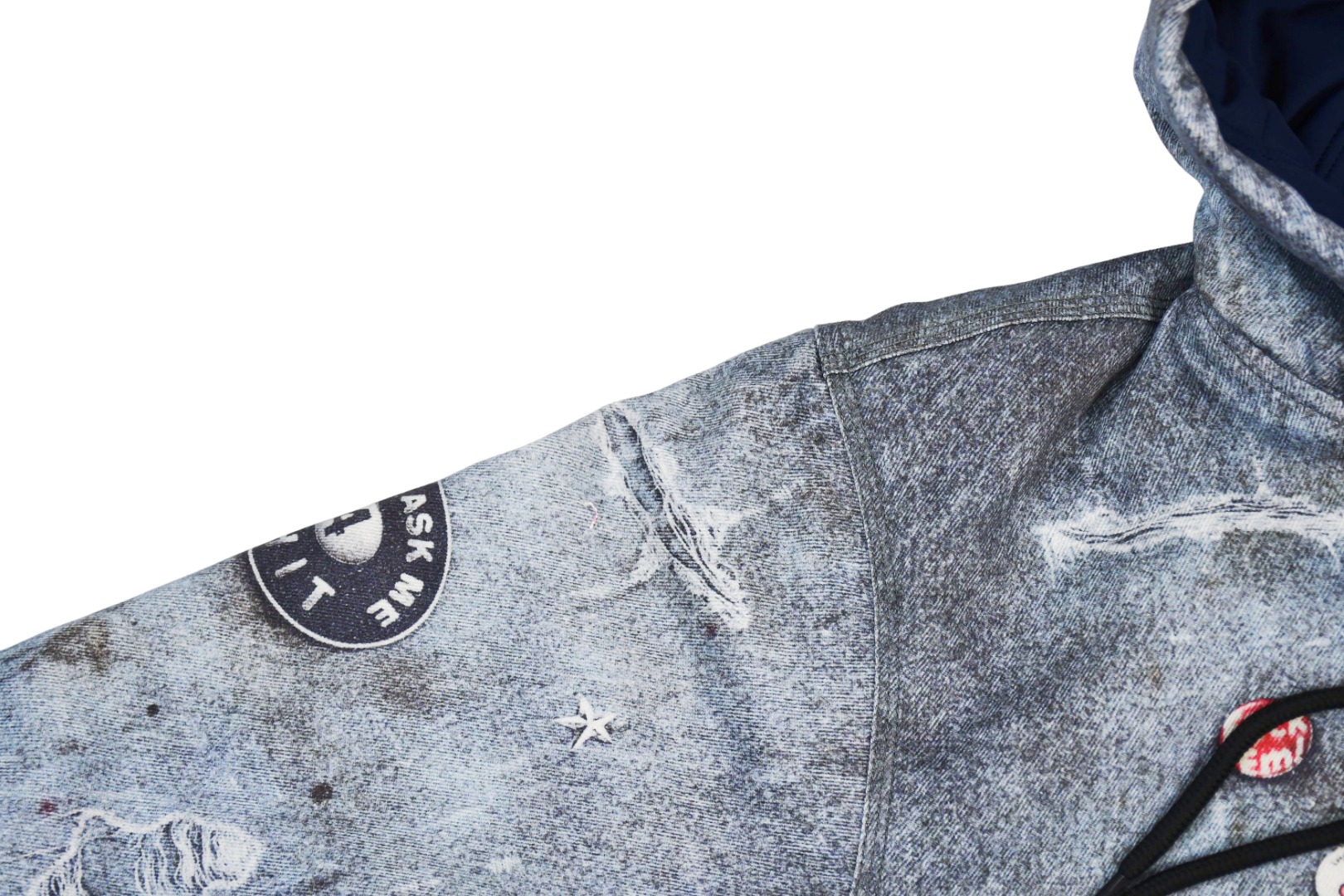 Suprem3 HJR TROMPE L'OEIL HOODED WORK JACKET