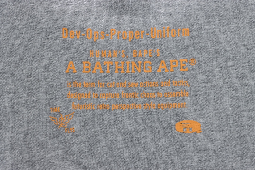 BAPE ape head mountain peak printing short sleeves