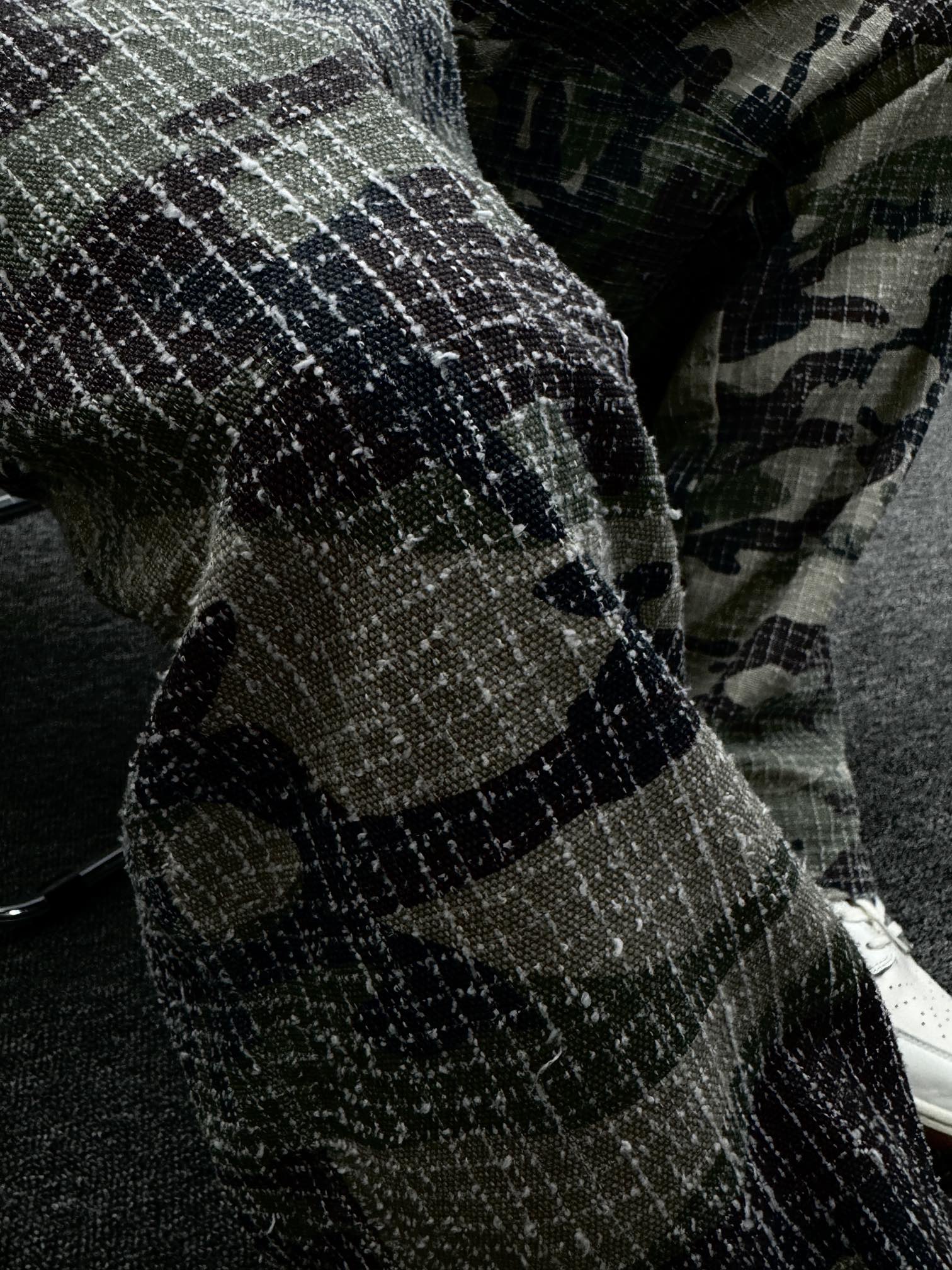 Big Ol' Camo Canvas Needlepunch Jeans