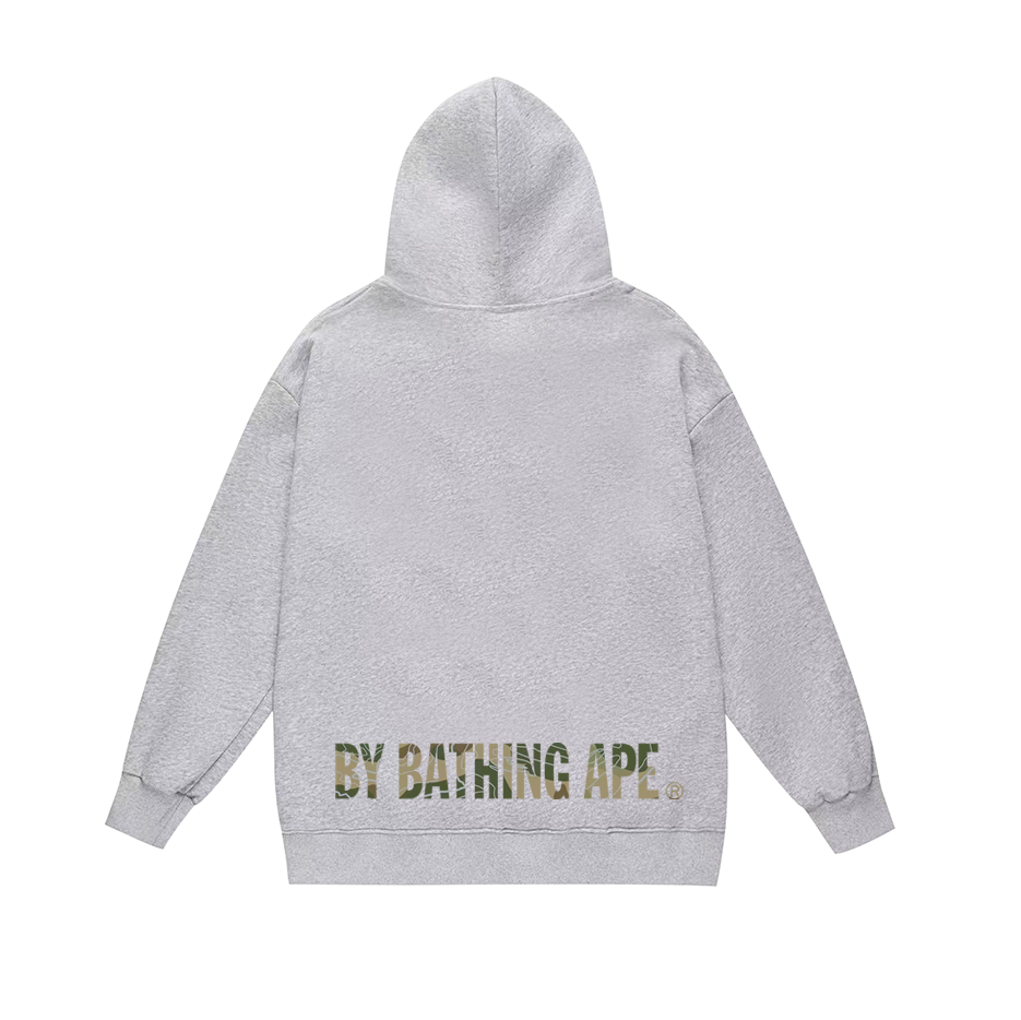 BAPE camo Ape Face logo hoodie