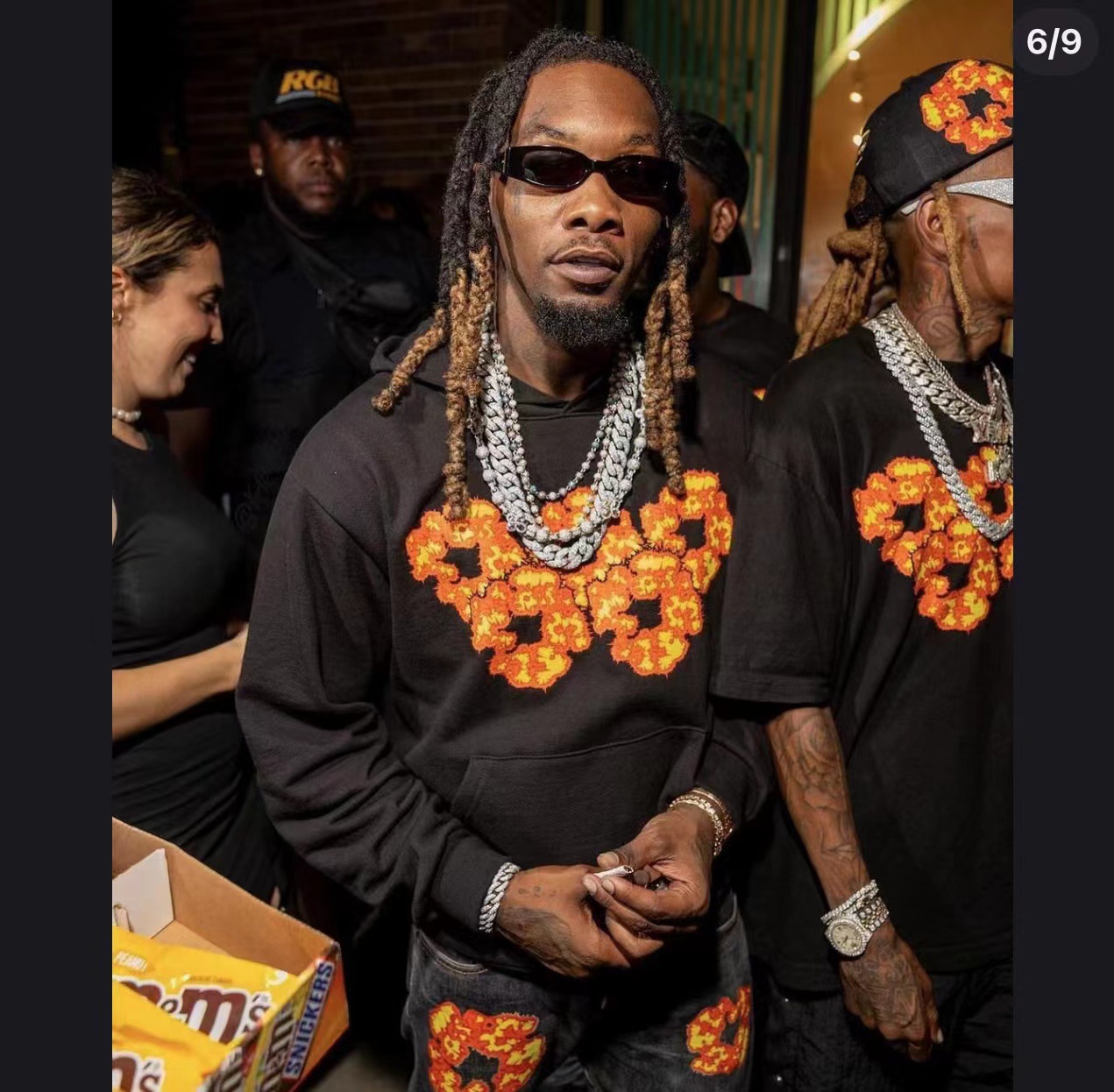 Denim Tears x Offset Tears Olympic Rings Hoodie