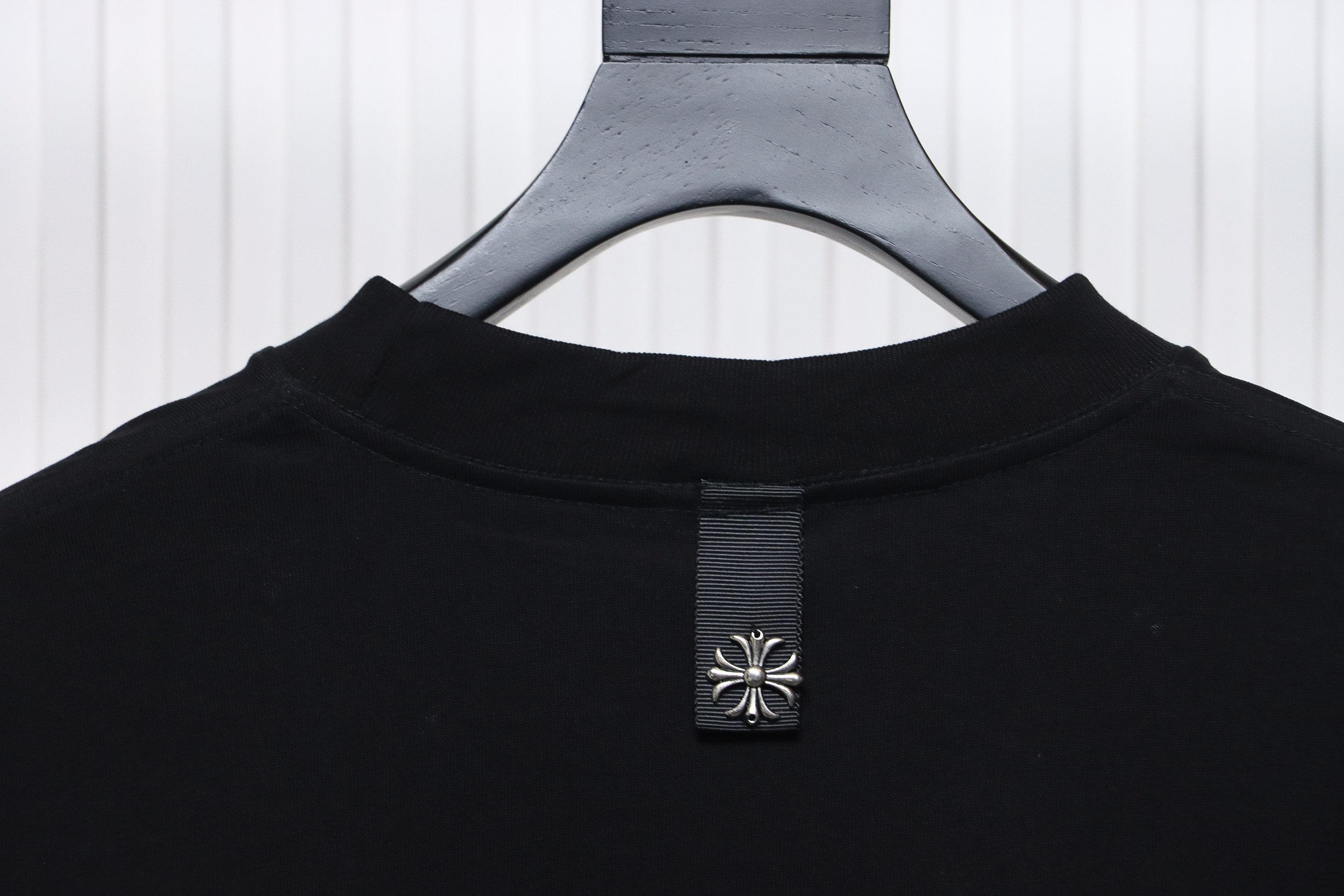 Chrome Heart Cross pendant Long Sleeve T-Shirt