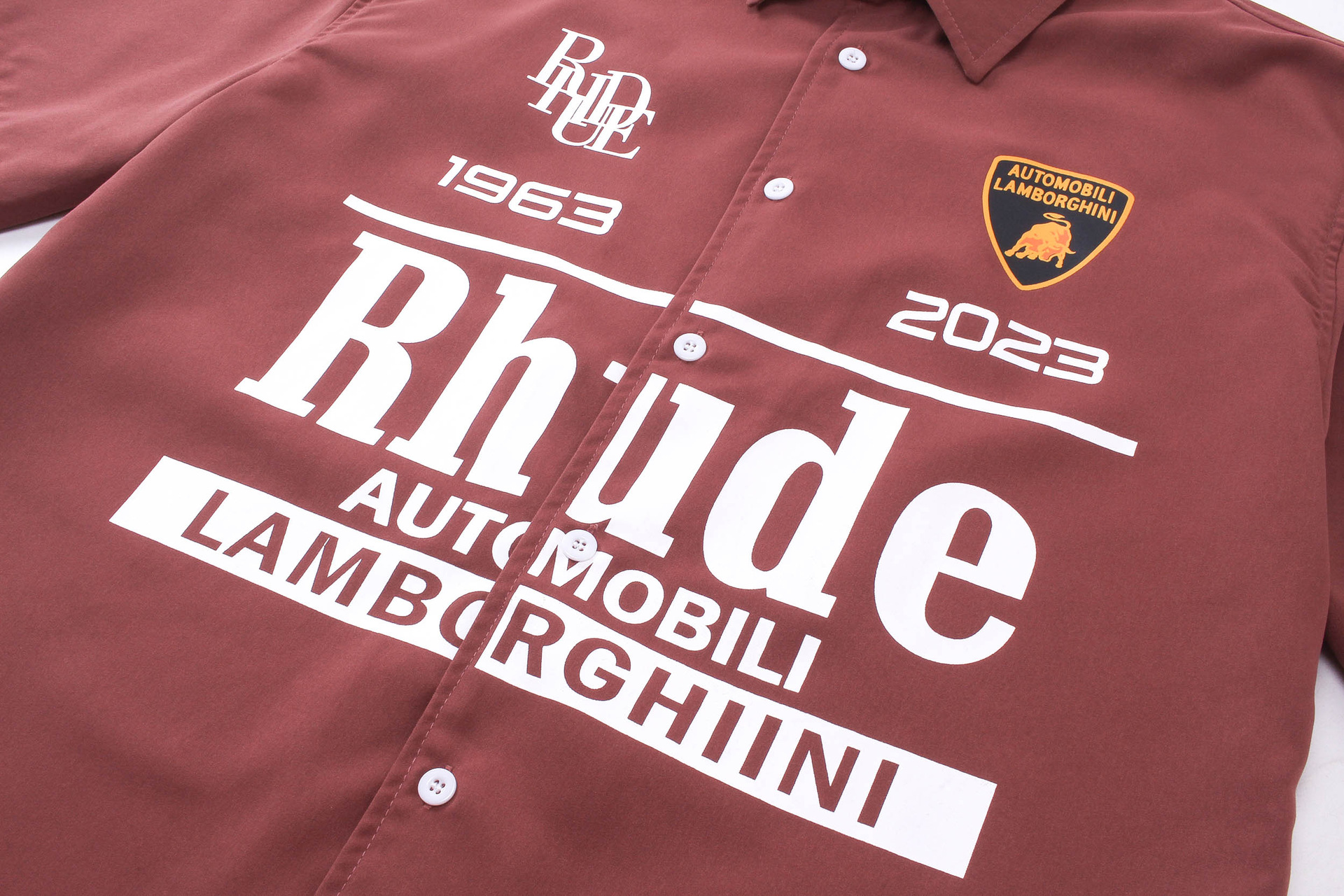 RHUDE Lamborghini Polo Short-Sleeve Shirt