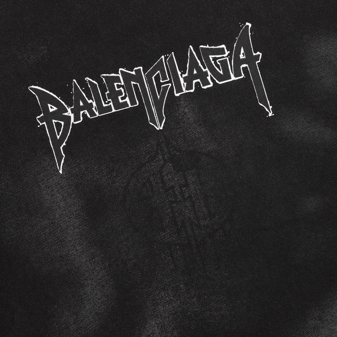 Balancig* Chest letter print T-shirt