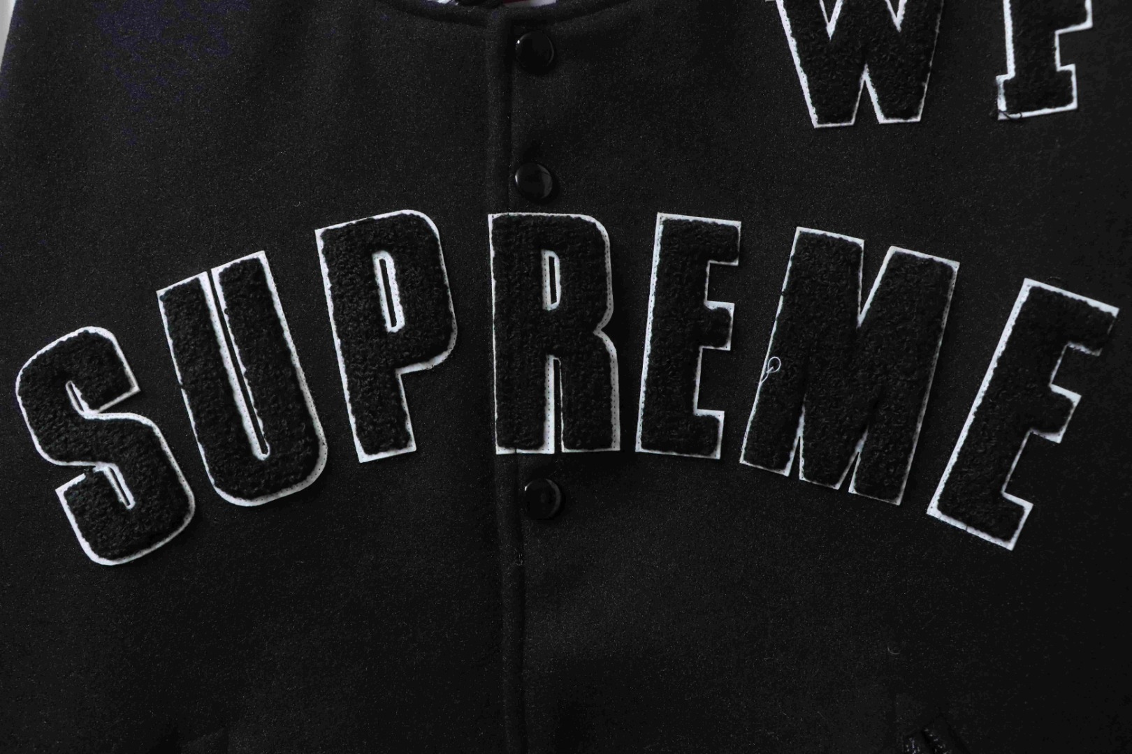 Supreme Praises Varsity Black Jacket