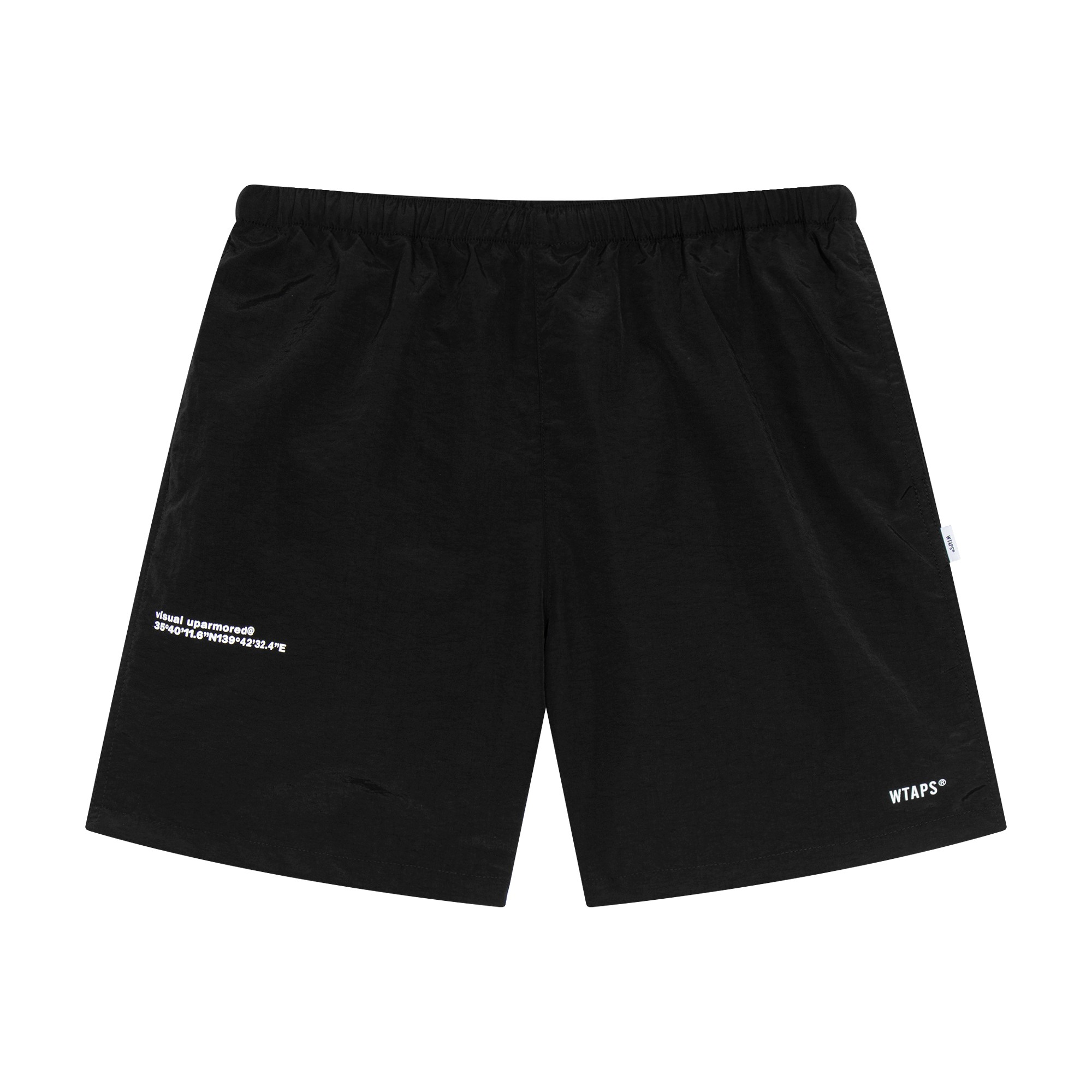 WT@PS Japanese nylon quick-drying rope casual loose beach shorts
