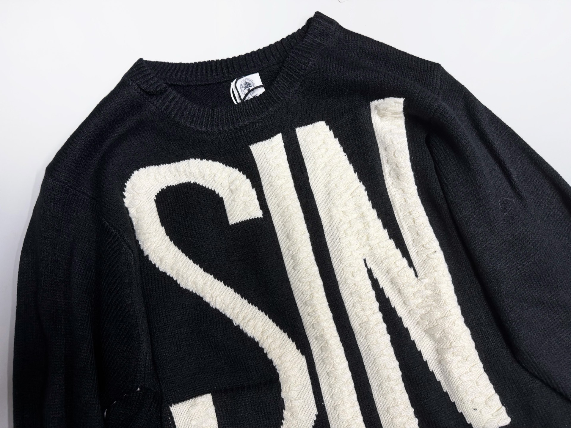 Saint Michael SIN Black Broken Sweat