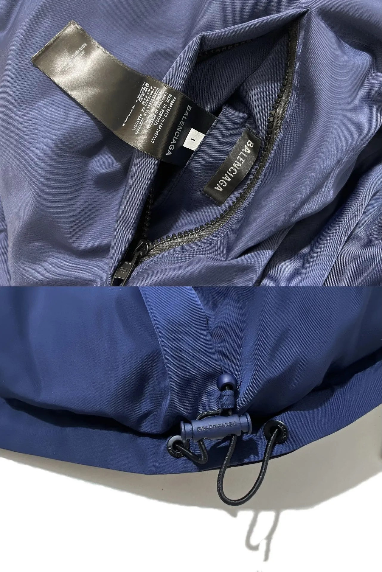 Balanciag@ Reversible Pin-Detail Down Jacket