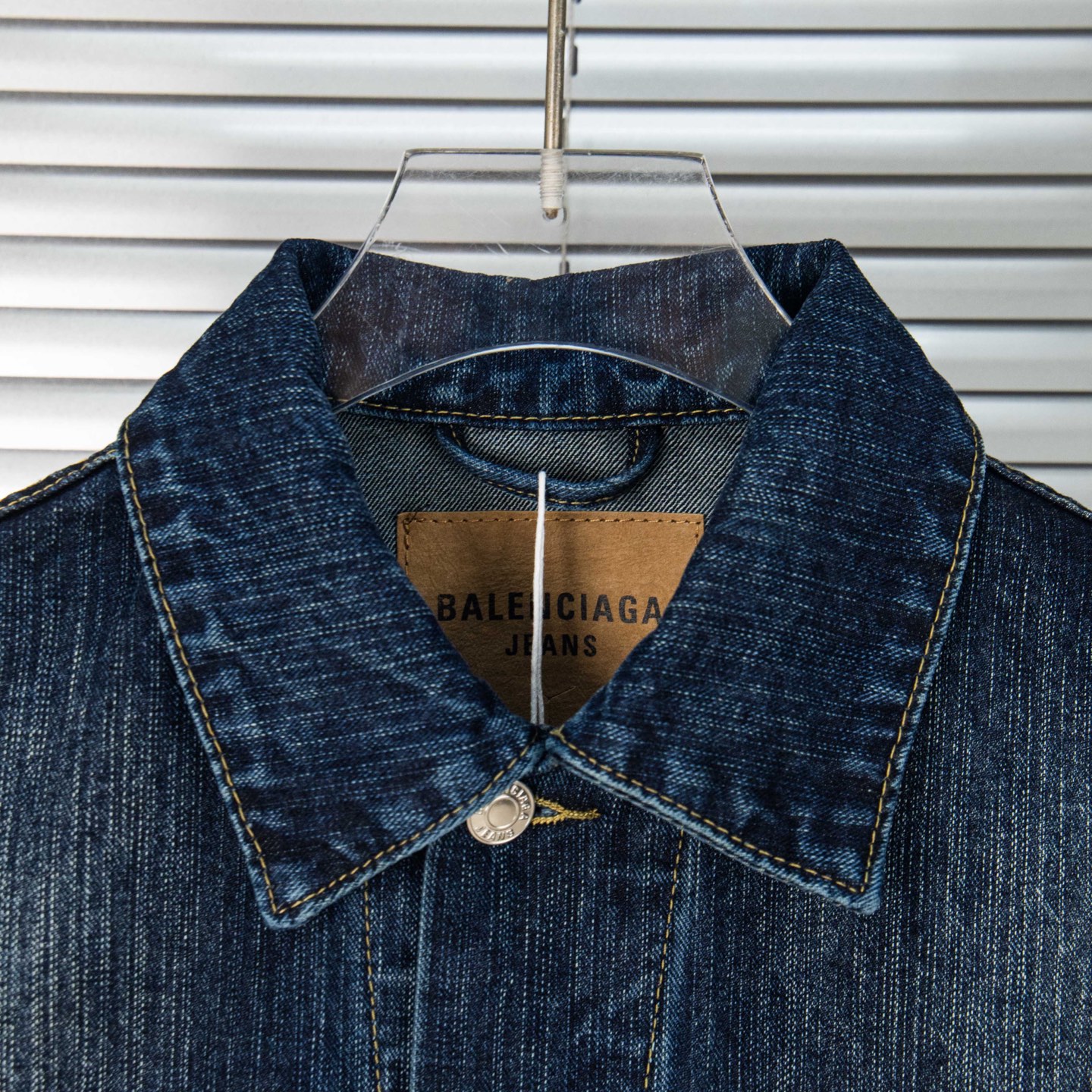 Balancig* Heart Denim Jacket