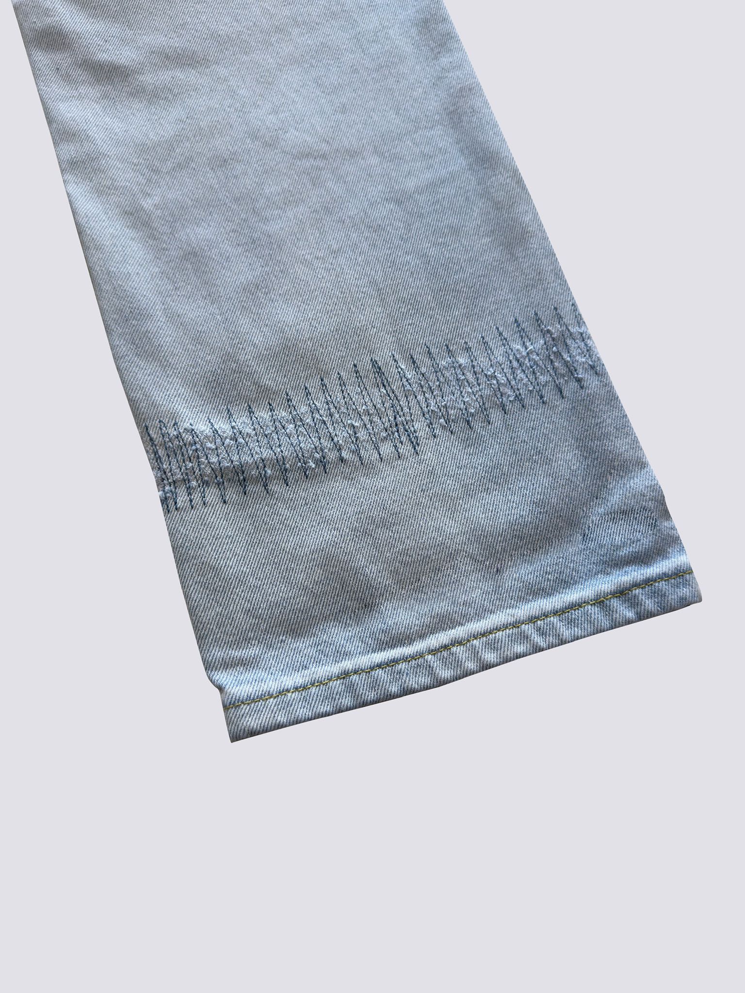 Drew House  Teddy Bear Smiling Face Jeans