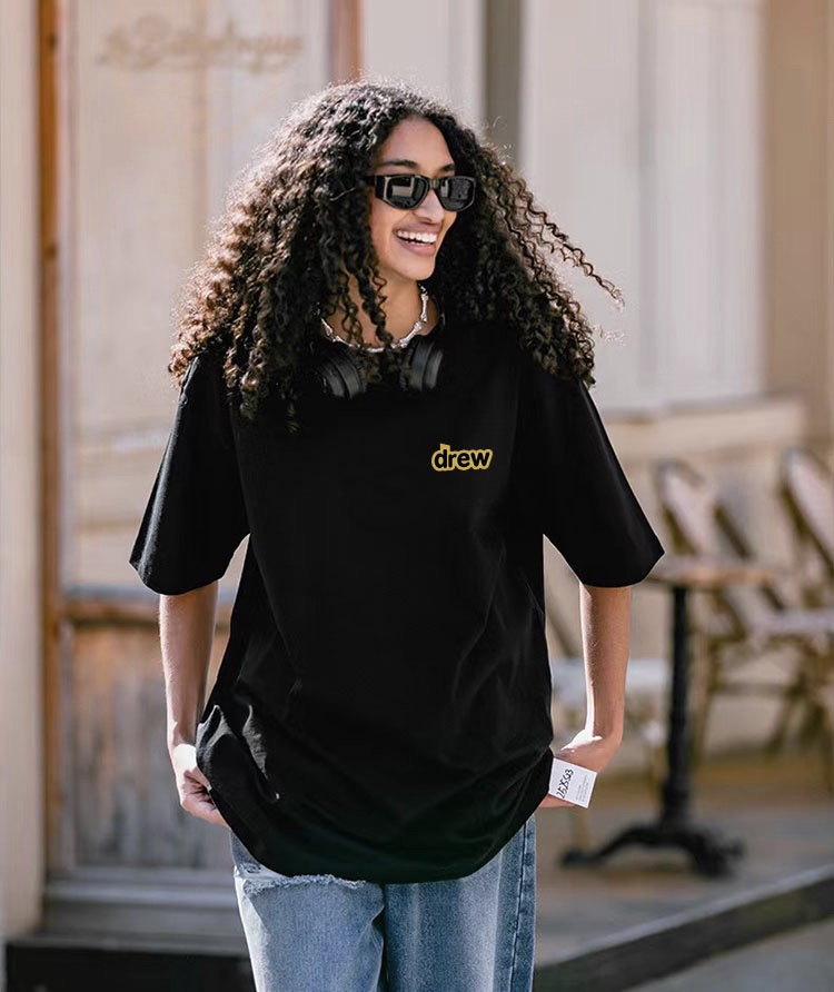 DREW cartoon dinosaur printing short sleeves