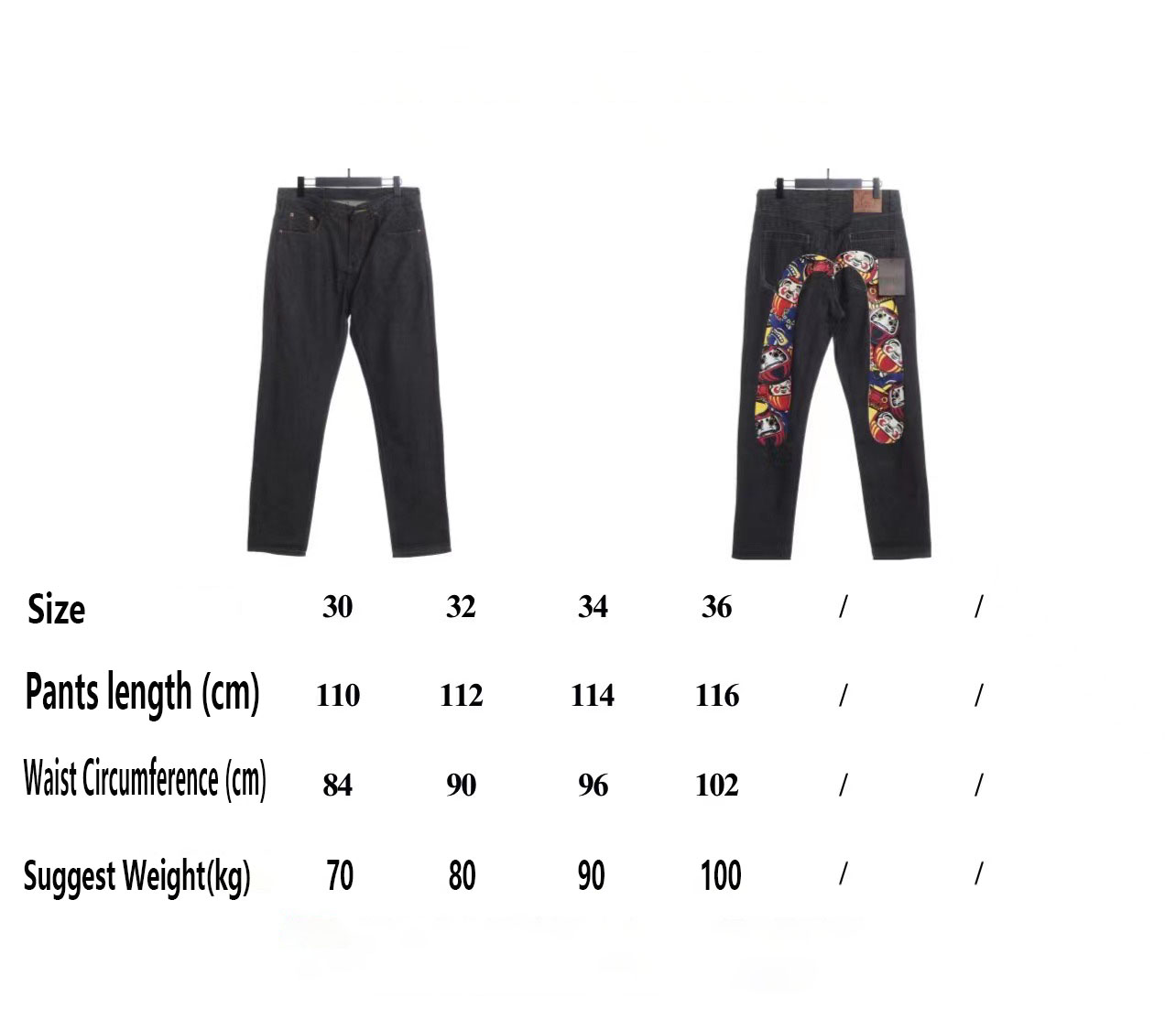 Evisu  unpredictable Dharma denim pants