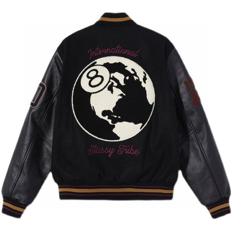Stussy 40th Anniversary Limited Black 8 Jacket