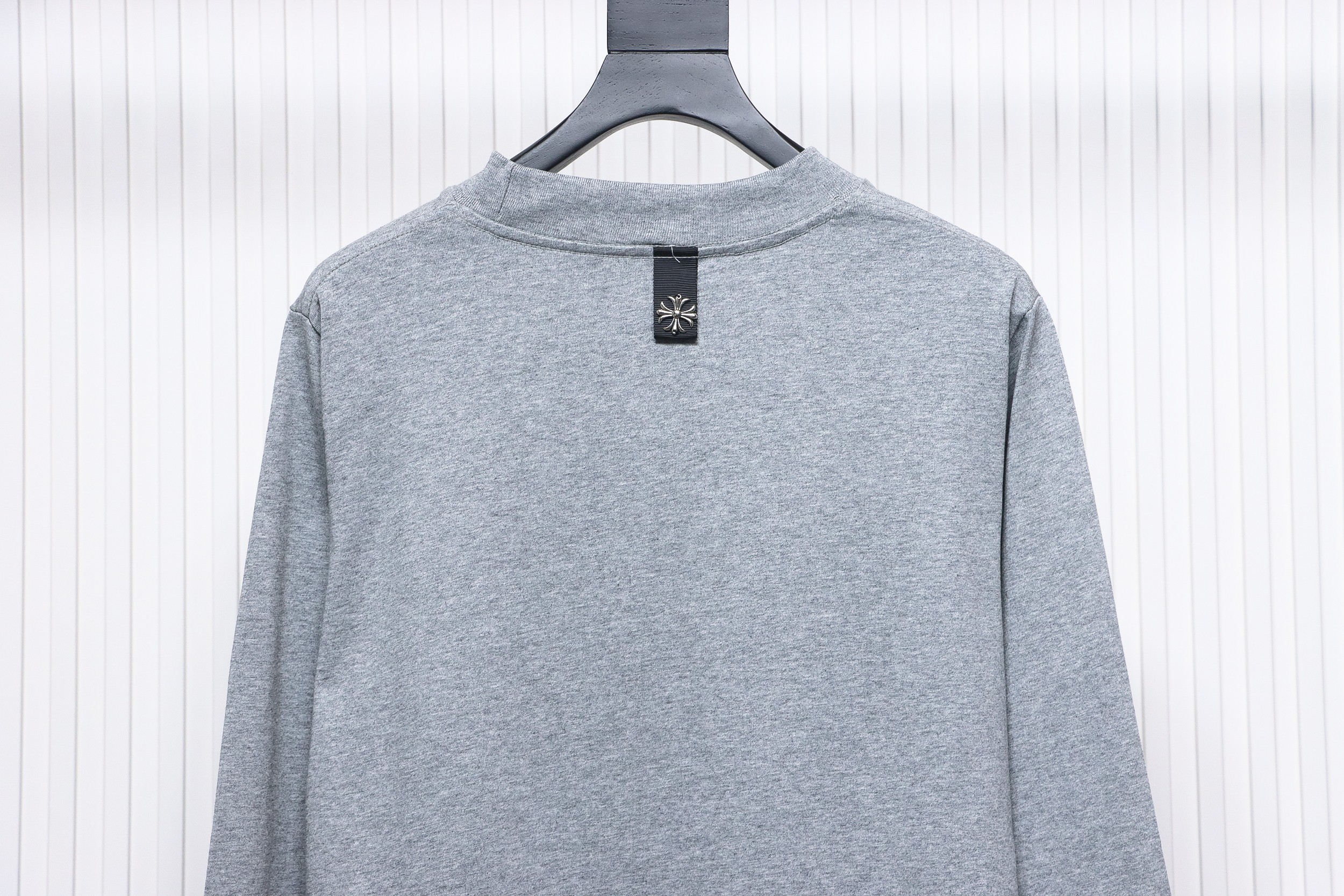 Chrome Heart Cross pendant Long Sleeve T-Shirt