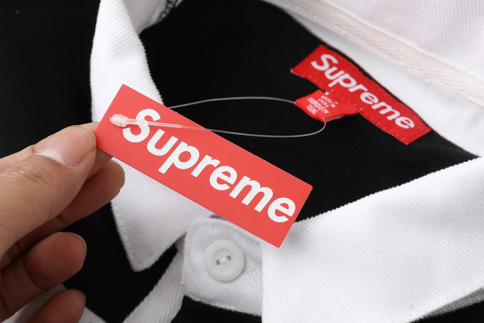 Supreme FW25 WEEK1 Stripe Rugby