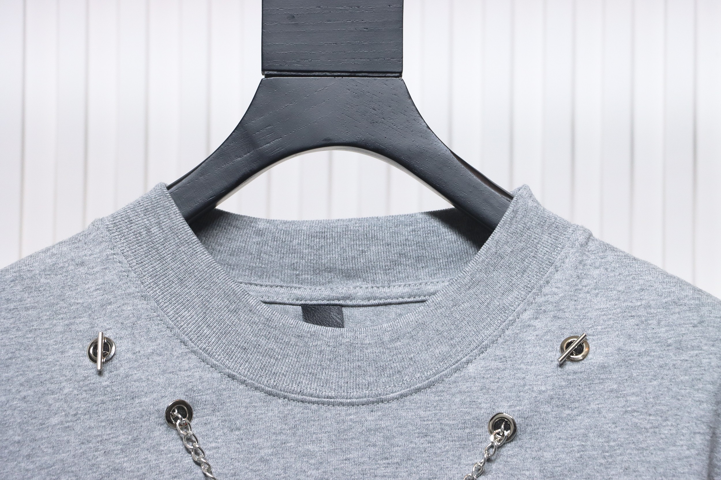 Chrome Heart Cross pendant Long Sleeve T-Shirt