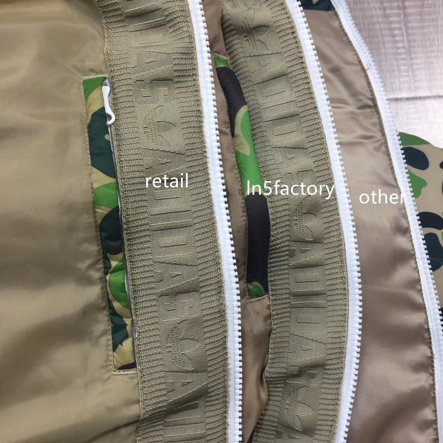 Bape A Bathing Ape X Adidas Down Jacket