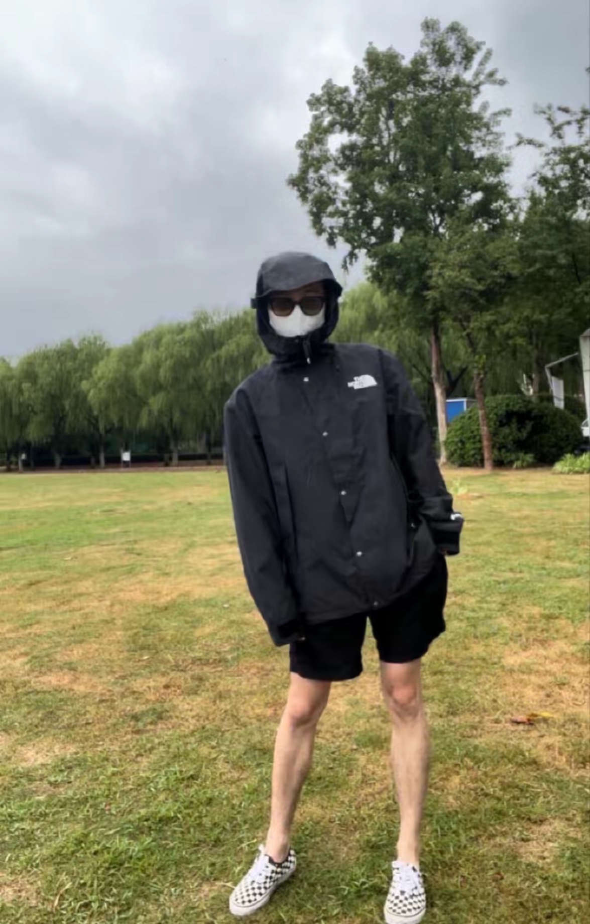 TNF Contrast Color Stitching Jacket