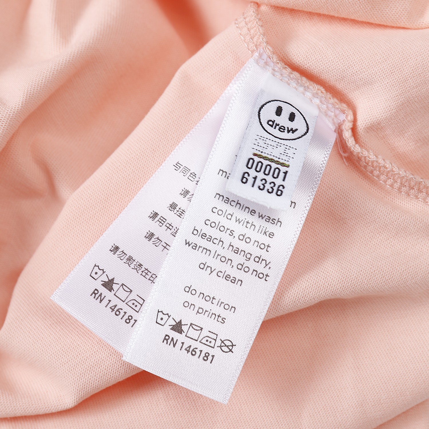 Drew smiley face short-sleeved tee classic