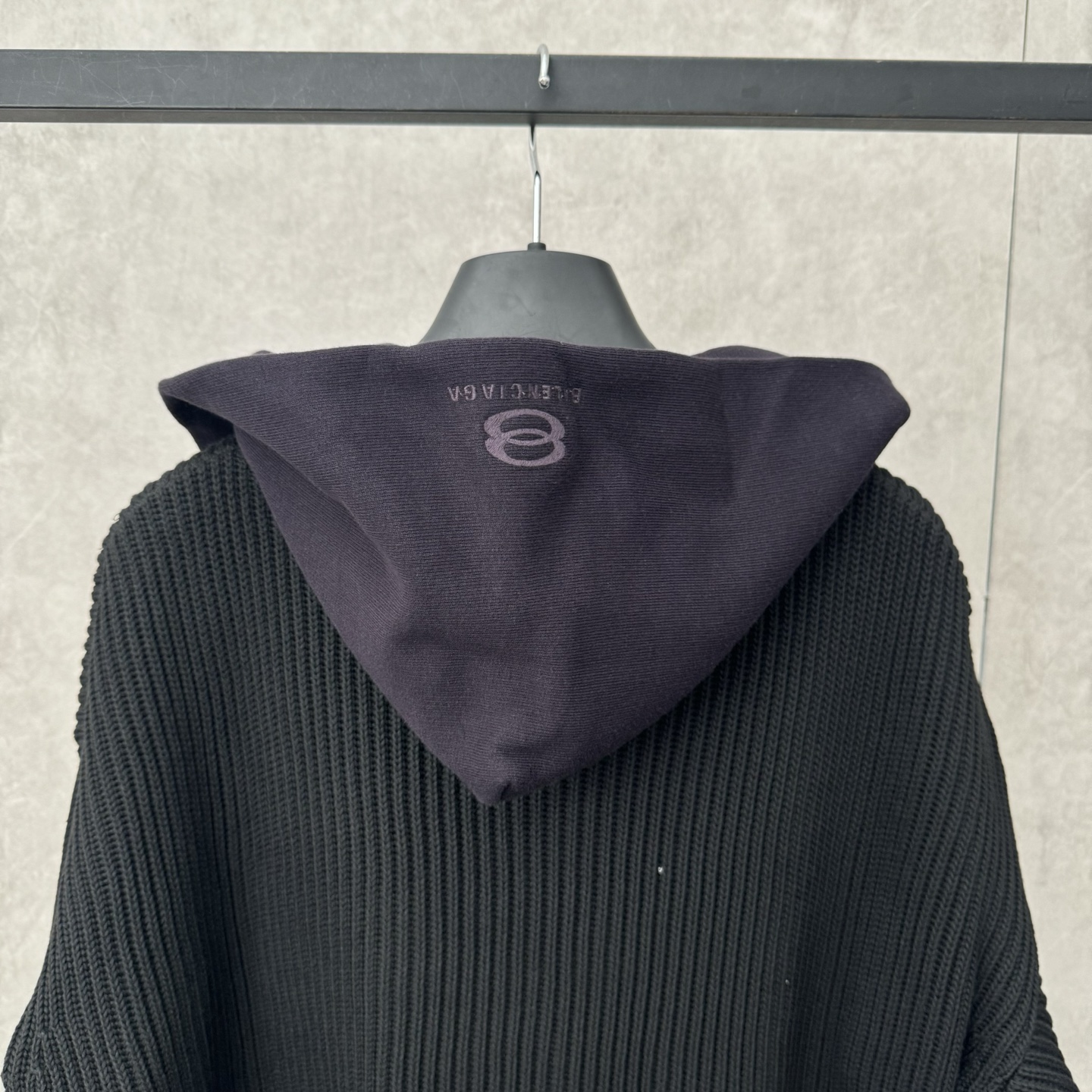 Balenciag@ Men's Zip Up Cardigan