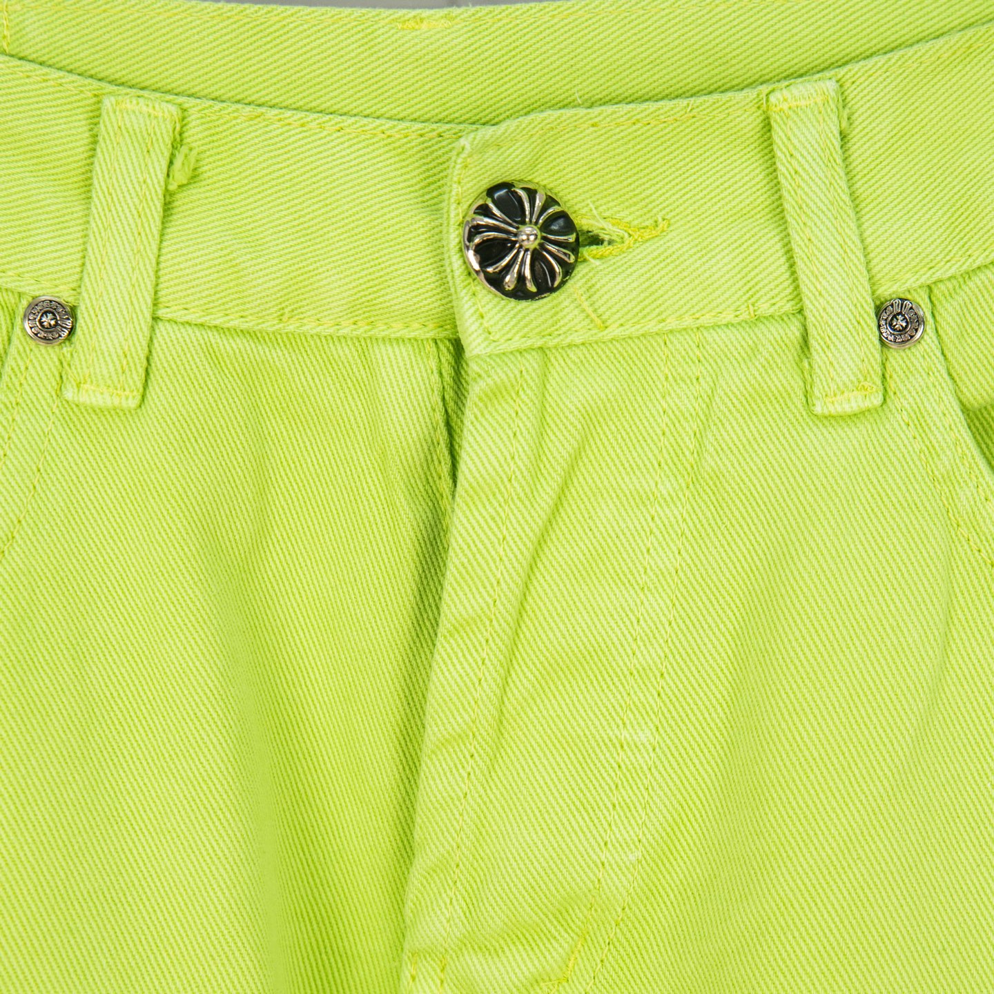 Chrome Hearts Croesses Dopamine Green Pants