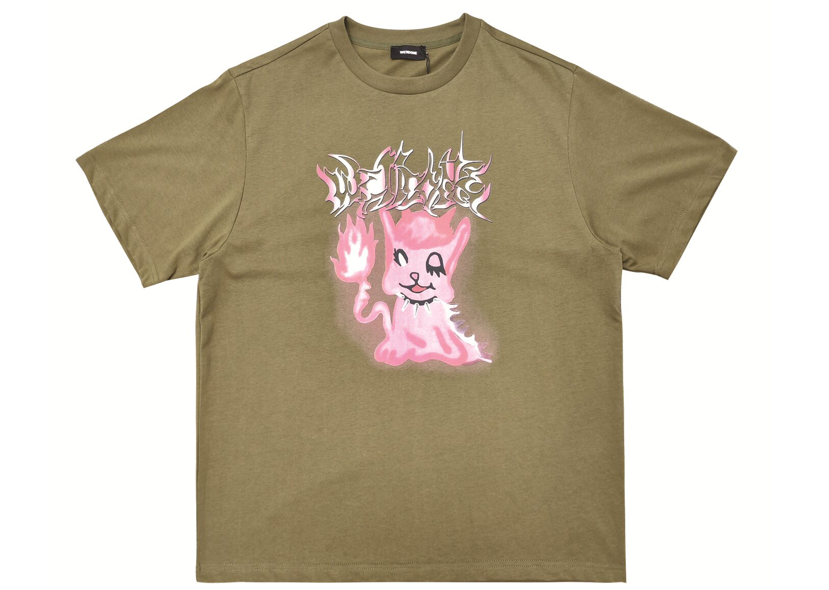 We11d0ne Monster-print Cotton T-shirt