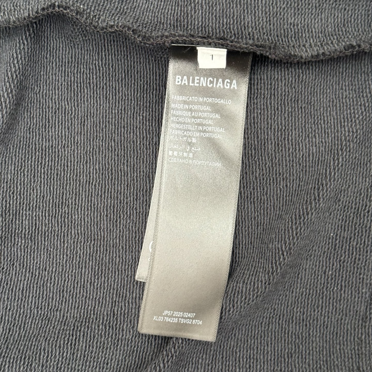Balenciag@ Men's Zip Up Cardigan