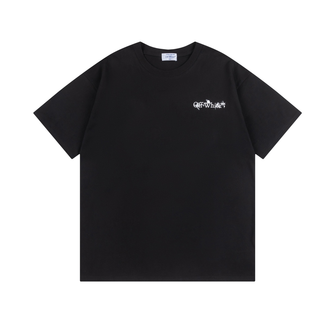 Off-White Flower Arrow Skate T-Shirt