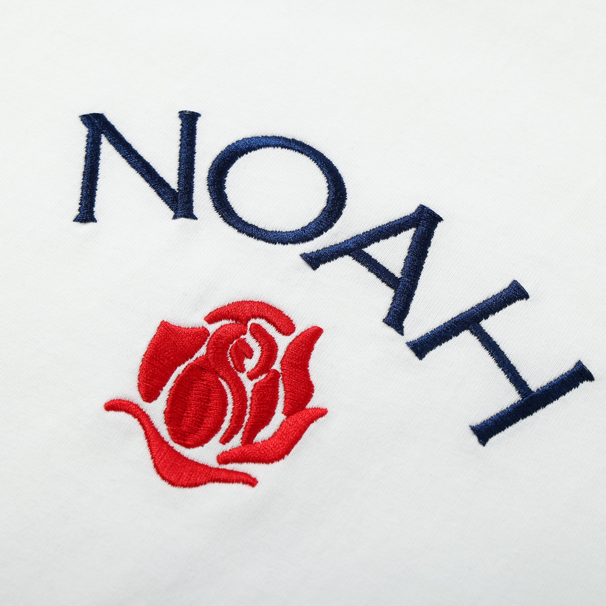 N0ah classic rose embroidery short sleeves