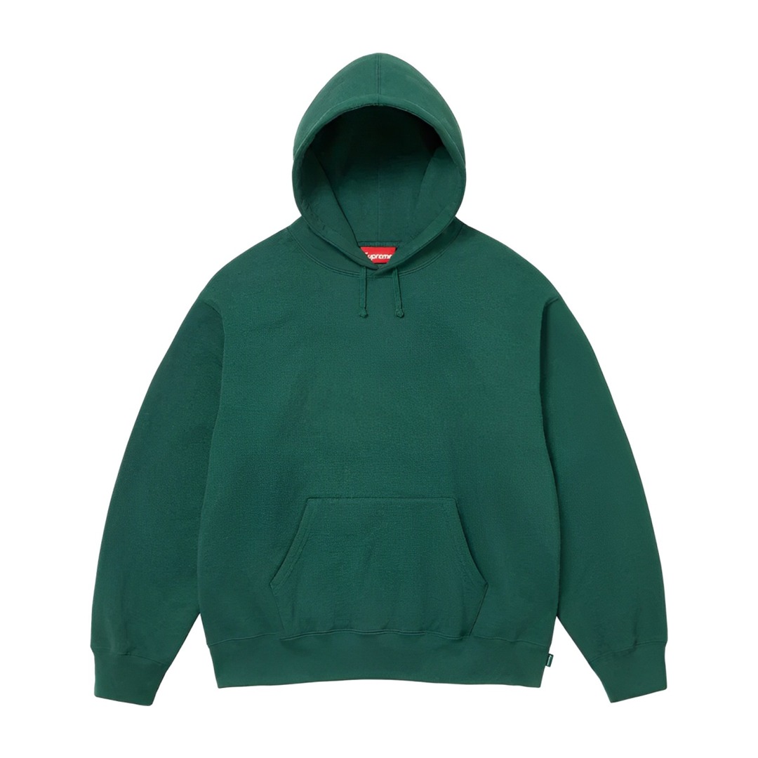 Supreme 22FW Satin Appliqué Hooded Sweatshirt
