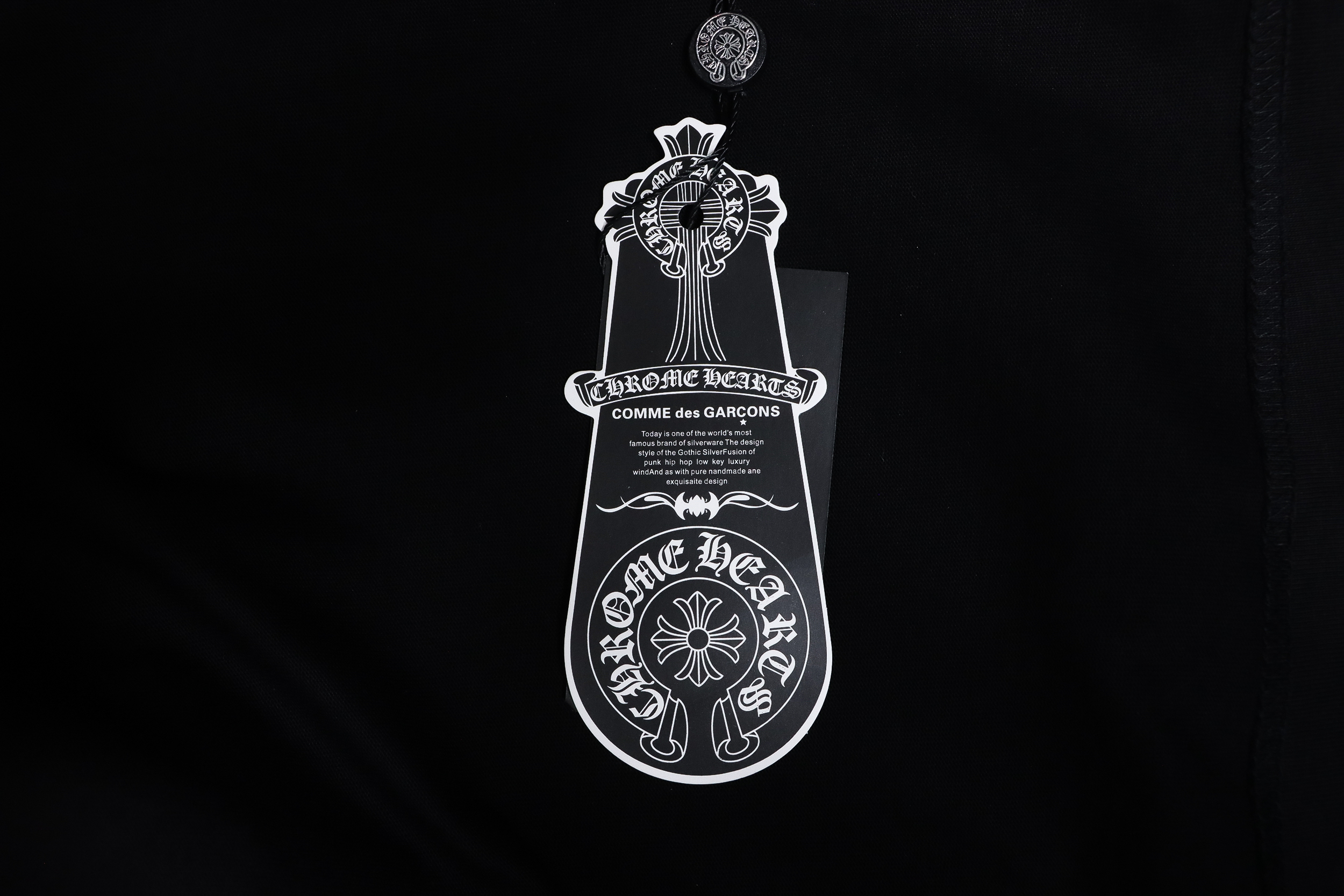 Chrome Heart Cross pendant Long Sleeve T-Shirt