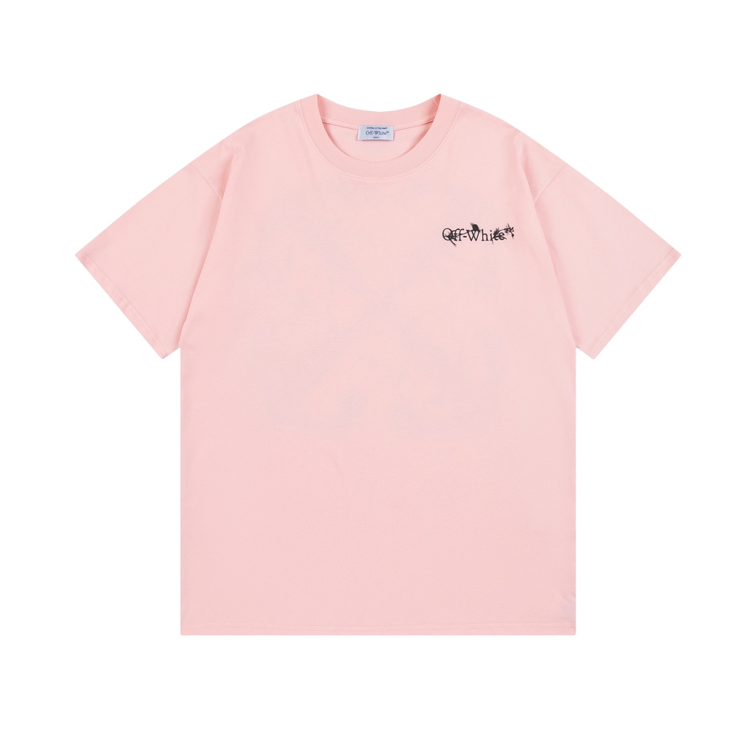 Off-White Flower Arrow Skate T-Shirt