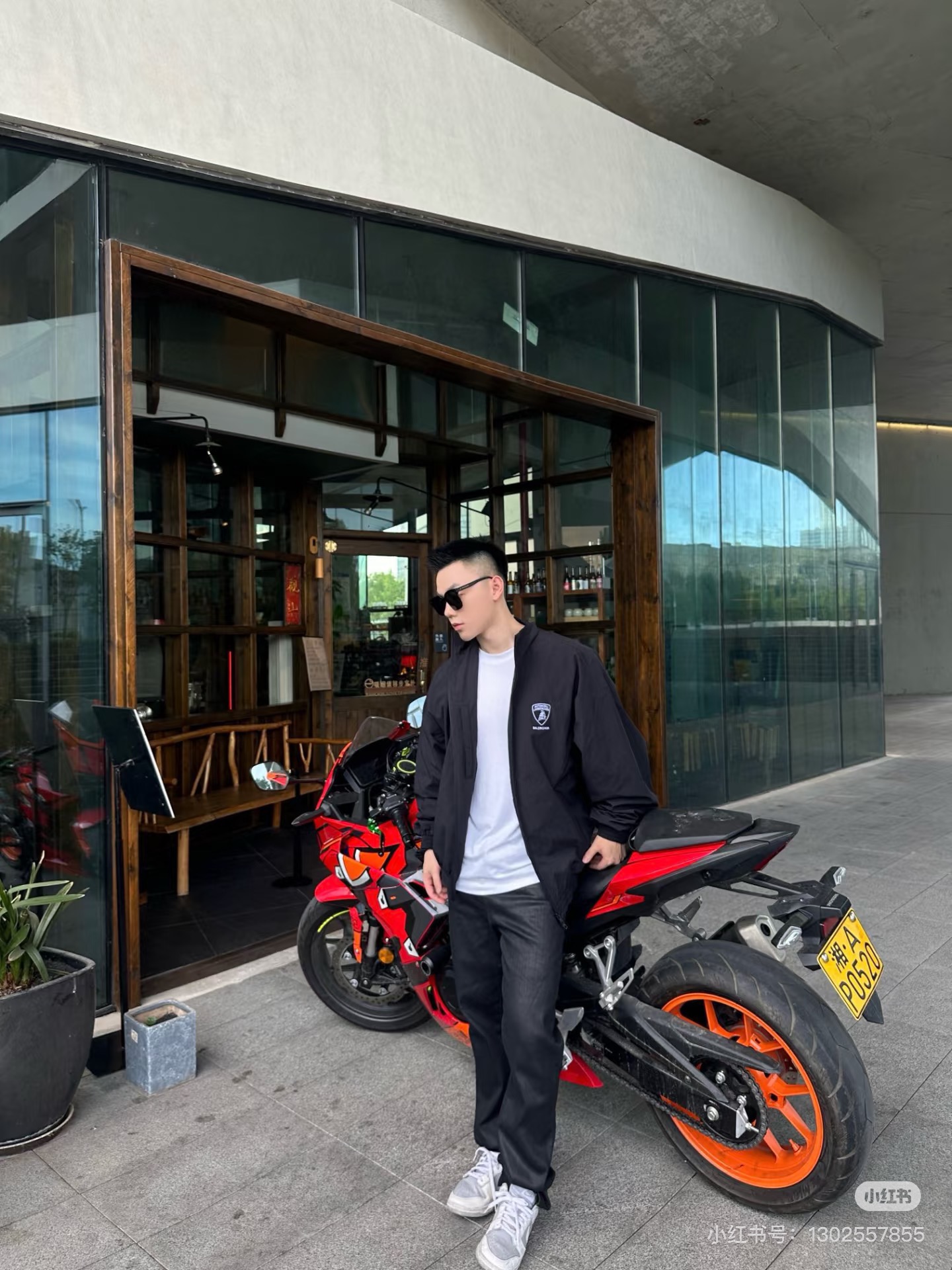 Balanciag@ Lamborghini Zipper Jacket