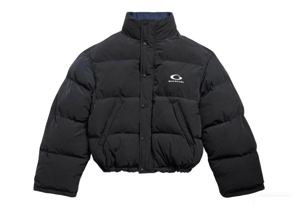 Balanciag@ Reversible Pin-Detail Down Jacket