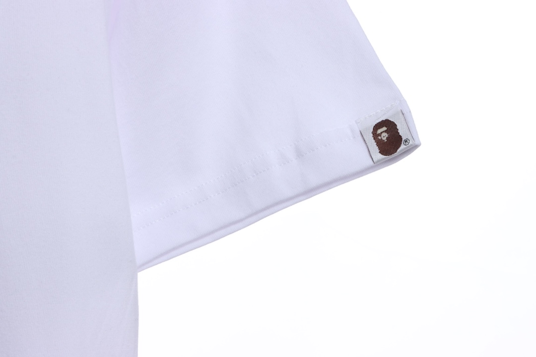 BAPE sketch ape-man head with short sleeves