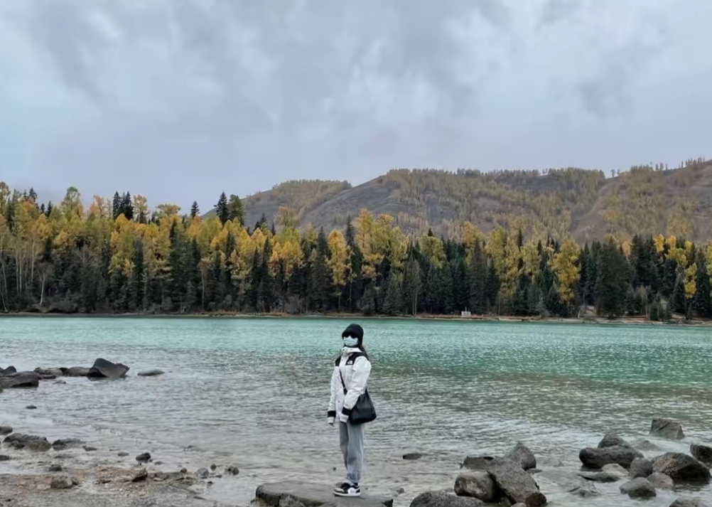 TNF Contrast Color Stitching Jacket