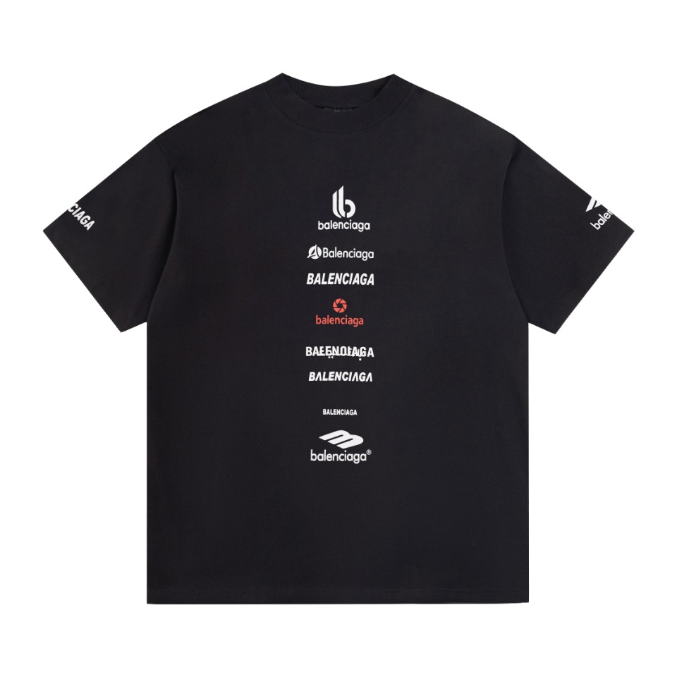 Balancig* multi-element logo shirt 2024