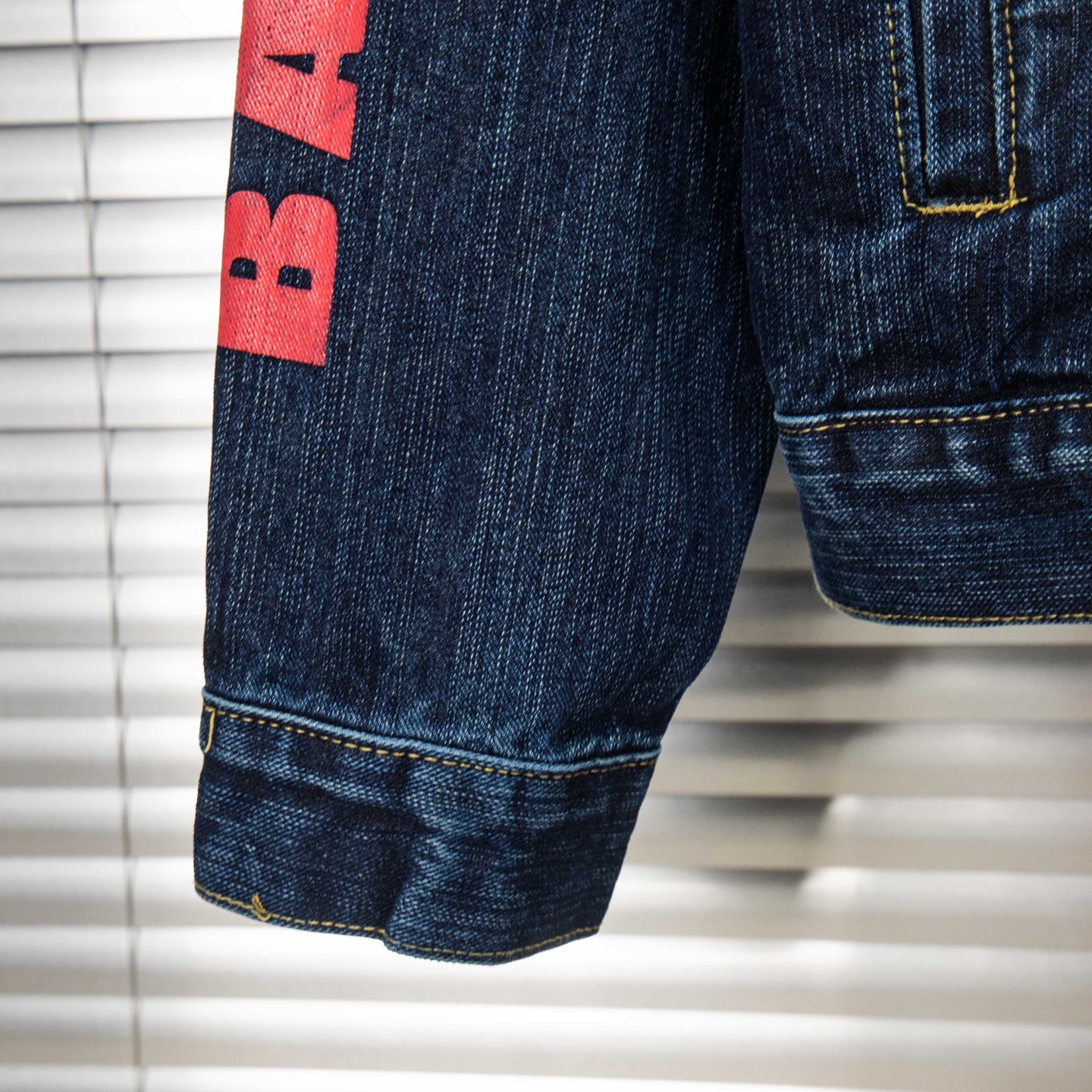 Balancig* Heart Denim Jacket