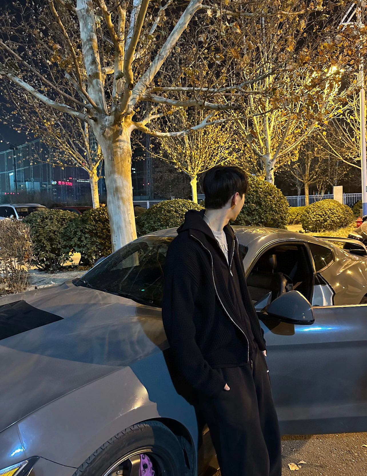 Balenciag@ Men's Zip Up Cardigan