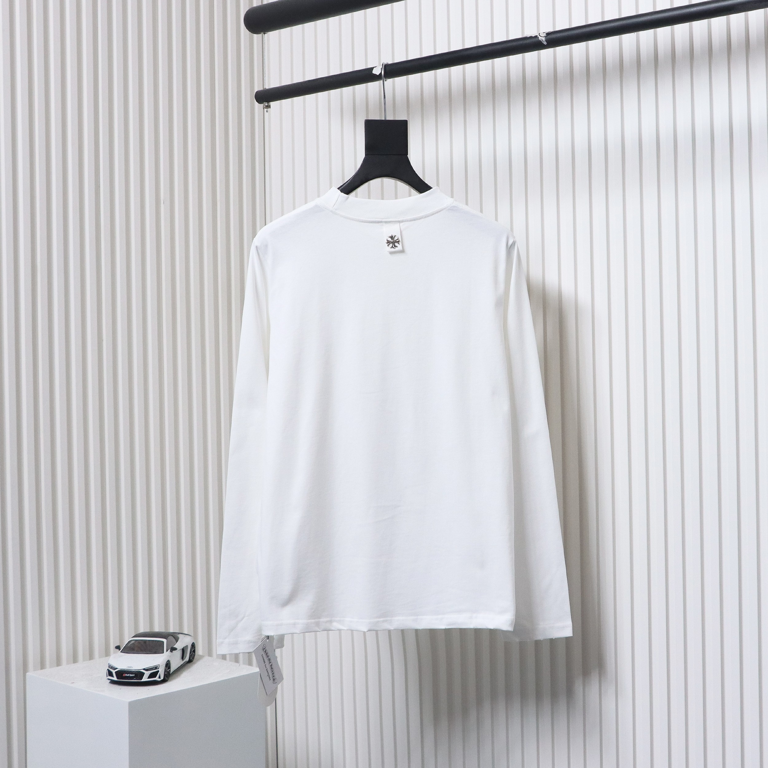 Chrome Heart Cross pendant Long Sleeve T-Shirt